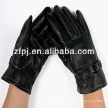 2014 new style black driving leather gloves working